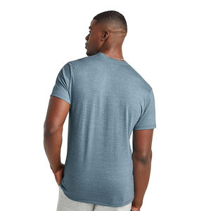 เสื้อยืดทีเชิ๊ตผ้าฝ้ายแขนสั้นผ้าคอตตอน,เสื้อยืดทีเชิ๊ตลำลองแนวสตรีทแบบนุ่ม - Product Image 6