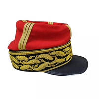 ALEMANA WW2 M43 FIELD VISOR CAP GRIS LANA KEPI CON INSIGNIA