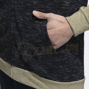 Ropa deportiva de invierno de alta calidad para hombre, Sudadera con capucha de lana de diseño sólido, cierre de cremallera, logotipo personalizado, tela suave en relieve, tamaños al por mayor - Product Image 6