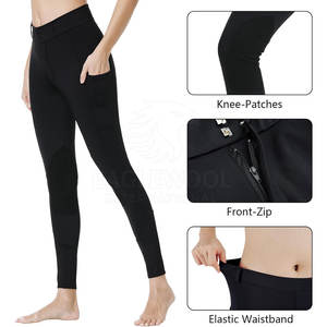 Pantalones de Equitación Jodhpur de Alto Rendimiento, Pantalones de Montar a Caballo al por Mayor, Talla Grande para Mujer, Ligeros, Transpirables, de Nailon/Spandex/Poliéster - Product Image 6