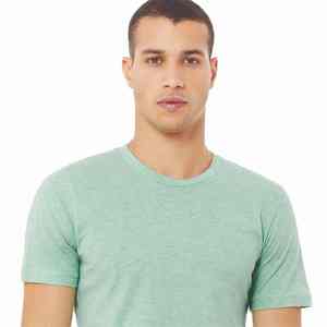 Camiseta de cuello redondo de algodón 100% de gran tamaño para hombre, 300gsm liso de tela de punto, personaje de estilo callejero de moda de alta calidad - Product Image 3