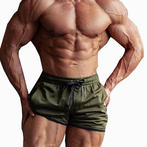 Shorts de sport décontractés pour hommes grandes tailles, en toile respirante à séchage rapide, imprimés numériquement, avec poches, vente en gros à prix abordable - Product Image 6