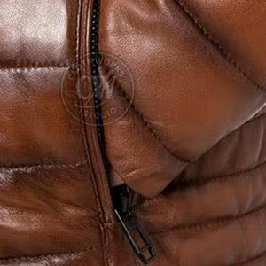 Veste bulle à capuche de qualité OEM pour l'extérieur, imperméable et respirante, à séchage rapide, avec fermeture à glissière pour hommes, couleur unie - Product Image 5