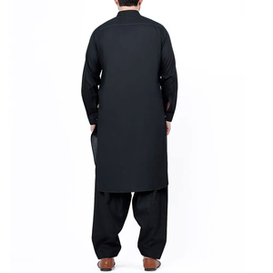 Salwar Kameez indien pakistanais pour hommes, ensembles à bas prix, sans plis, séchage rapide, haute qualité, personnalisable, vêtements décontractés toutes saisons - Product Image 3