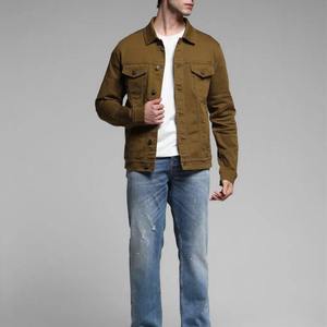 Chaqueta vaquera personalizada de High Street para hombre, último estilo con chaquetas vaqueras de alta calidad para hombre al por mayor - Product Image 5