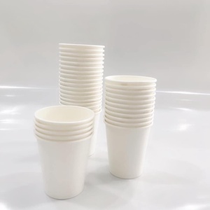 Most sold 2025 Super Quality Factory Disposable Paper <b>Cups</b> for Coffee Tea Take Away Eco Friendly Product 9oz 16oz Coffee White - Product Image 3