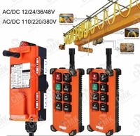 Télécommande radio pour grue F24-6D -3 sans fil IP65 portée 100m 440V AC 12V TX Marque CMK Affichage analogique/numérique en fibre de verre scellée