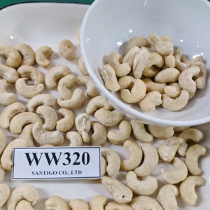 Procesamiento Premium Kernel Kaju Badam SANTIGO Vietnam W320 Anacardos ISO, HACCP Anacardos W320 - Product Image 1