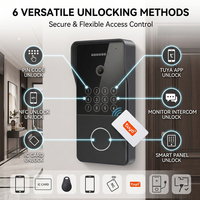 Videoportero Inteligente Hiwink Tuya para el Hogar 148 °   Cámara de Videoportero IP con PoE DC12V, Control de Acceso con Logotipo Personalizado, Ding Dong EU