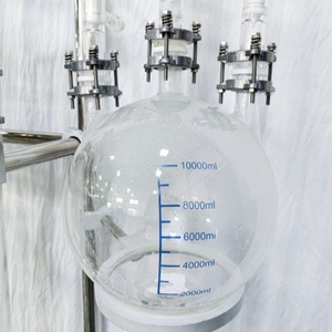 CE 5L 20L 50L лабораторный стеклянный реакторный смеситель химических реакторов с рубашкой - Product Image 6