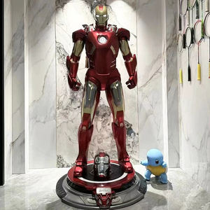 Figura de película de acción de Marvel MK7 MK85 estatuas de Ironman superhéroes 1/1 moldes escultura <span class=keywords><strong>Iorn</strong></span> hombre artesanías de resina para Decoración - Product Image 6