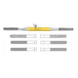 TC Fomon Rasp Corte hacia atrás plano de doble extremo-Instrumentos de cirugía plástica - Product Image 5