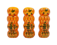 Koreaanse Snacks Groothandel Oranje Bolvormige Kauwgom Snoepjes Fruitig Aroma Private Label/OEM Zakje 24 Maanden Houdbaarheid 11g