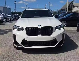 กล่องเกียร์อัตโนมัติแบบแฮทช์แบค2022 BMW X-4 M ไฟภายในเป็นเบาะหนังด้านหลังกล้อง ACC R20 R18