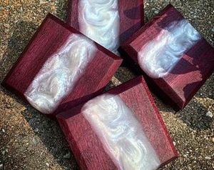 MEUBLES Dessous de verre en bois de noyer en résine pour la décoration de la maison Dessous de verre en bois en résine époxy Dessous de verre de luxe personnalisé pour boisson - Product Image 5