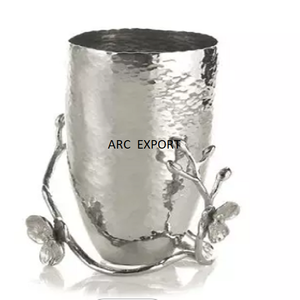 Vases en métal de forme ronde décoratifs pour la maison au design de luxe Pots de fleurs Vente en gros Vase et pot de fleurs décoratifs pour le salon - Product Image 2