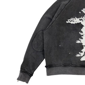 Custom high quality cotton Jacket For Young <b>Boy</b> Vintage Acid <b>Washed</b> Zip Up Hoodie Denim Jacket Fashion Design Free Size Jacket - Product Image 5