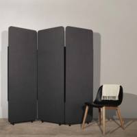 Panneaux insonorisants mobiles simples modernes pour bureau Salon de thé Salon Chambre à coucher Isolation phonique exclusive Modèle 3D Design