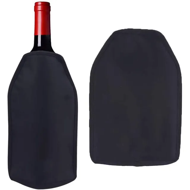 Single Promotional Magic Champagne Gel Wine Beer Can Bottle Cooler Wrap Sleeve