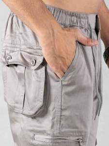 wholesale <b>cargo</b> pants trousers with Multi Pockets <b>Cargo</b> Pants for Men's Customized <b>Work</b> Pants - Product Image 4