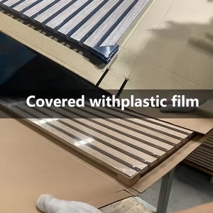 Paneles de pared acústicos de MDF de núcleo moderno, insonorización de goma decorativa para sala de estar, apartamento, fábrica de Vietnam directa múltiple - Product Image 2