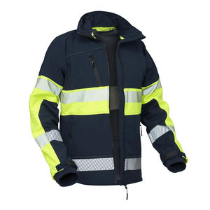 Men's High Visibility Reflective Safety Jacket for Winter Hi-Vis Hoodie for Security Guard Work Wear Construction Winter Jacket - Product Image 4