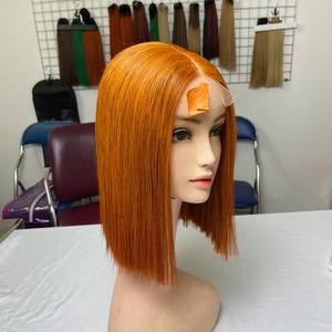 CHAUDE!!! CHAUDE!!! CHAUDE!!! Cheveux vietnamiens bruts toutes couleurs os droit avant de lacet perruques cheveux pour les femmes noires nigérian - Product Image 3