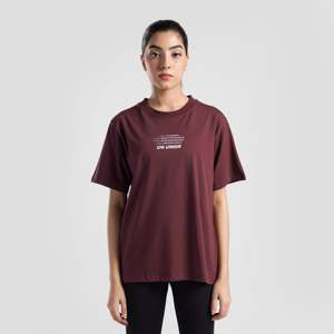 เสื้อยืด GA Unstoppable Jersey สีมารูน ผ้าฝ้าย 100% สำหรับออกกำลังกาย - Product Image 1