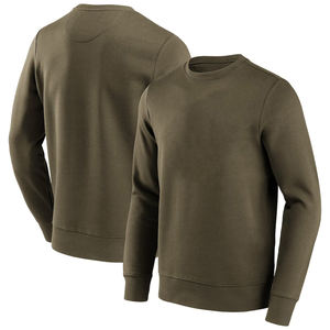 Sudaderas de gran tamaño transpirables de Color sólido para hombre, ropa de abrigo deportiva de algodón pesado de alta calidad, venta al por mayor, logotipo personalizado de punto - Product Image 2