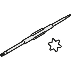 <b>Torx</b> Blade ISO D-T9 Drill <b>Bit</b> 16.7g PRAMET - Product Image 1