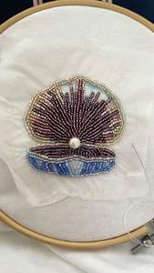 Pendentif délicat en forme de larme, or blanc, petite perle, forme poire, zircon/moissanite/diamant de laboratoire/diamant naturel, bijoux fins, breloques serties - Product Image 3