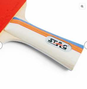 Customized Wholesale Table Tennis Bat A10 Item Black Carbon Long Handle Table Tennis Racket Set From India Supplier - Product Image 4