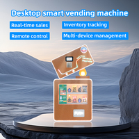 Petite machine distributrice automatique de snacks, bonbons et boissons en libre-service pour bureau, école, centre commercial, magasin