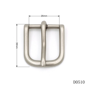 Boucle de ceinture en alliage de zinc robuste de 25 mm, finition argent antique, pour harnais de cheval, collier de chien - Product Image 2