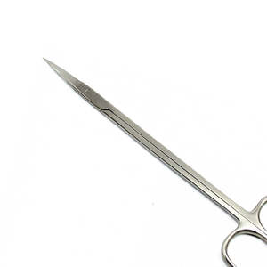 Nouvelles ciseaux chirurgicales manuelles en acier inoxydable et en acier au carbone, design personnalisé pour la chirurgie générale, certifiées CE - Product Image 2