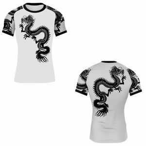 Vente en gros de manchons anti-éruptions cutanées MMA avec logo personnalisé Conception d'uniforme de sublimation imprimé pour hommes respirants Créez votre propre style unique - Product Image 3