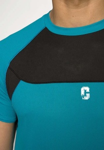 Conjunto de Camiseta y Pantalones Cortos Deportivos para Hombre, Estilo Casual, Transpirable, Estampado, Talla Grande, Manga Corta, para Gimnasio - Product Image 5