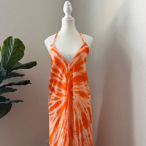 Vestido de algodón de verano para mujer con bordado Floral Diseño de moda y decoración de botones Top transpirable sin mangas para mujer - Product Image 3