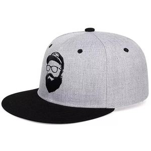 Mode Vintage Unisexe Sport Broderie Haute Qualité Personnaliser logo 6 Panneaux Snapback Mesh Hip Pop Caps Chapeaux pour Hommes et Femmes - Product Image 1