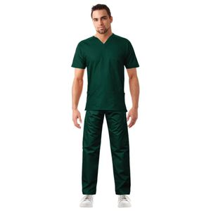 Wholesale Men <b>Scrubs</b> <b>Sets</b> for Hospital Soft High Quality Solid Color Fashionable Jogger Men <b>Scrubs</b> Uniform <b>Sets</b> - Product Image 3