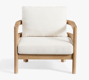 Chaise longue en teck canapé de jardin pour meubles de patio de jardin extérieur en bois massif de teck-Zavera - Product Image 2