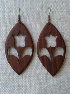 ขายร้อนการออกแบบที่ไม่ซ้ํากันไม้คุณภาพดีผู้หญิงสาวอินเดียต่างหูทําด้วยมือต่างหูไม้วินเทจการออกแบบที่ดีที่สุดหูข้อมือ - Product Image 5