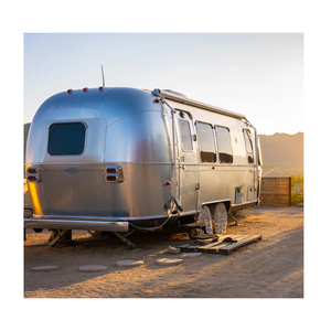 Camper travelling trailer arranged for steady supply and volume acquisition - Product Image 2