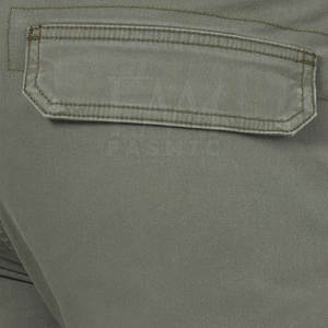 Pantalon cargo décontracté pour homme, best-seller 2024, hip-hop, sur mesure, 100% coton, séchage rapide, taille mi-haute, léger, uni, teinture unie - Product Image 6