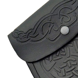 Sporran écossais en cuir fait main de haute qualité en gros avec un design unique, accessoire populaire pour kilt et sac, logo personnalisé - Product Image 6