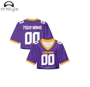 Maillots de football personnalisés pour femmes, sublimés, respirants, en tissu à séchage rapide, maillots de sport légers pour l'entraînement et la pratique - Product Image 5