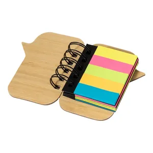 Maeng Bamboo Eco-Friendly Adhesive <b>Memo</b> <b>Pads</b> Eco-Sustainable and Green Household Gadget - Product Image 4