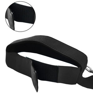 Arnés de Cabeza con Cadena para Entrenamiento Muscular, Accesorios de Gimnasio, Arnés de Cabeza con Acolchado de Neopreno y Cadena Resistente - Product Image 4