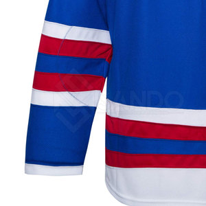 Jersey de Hockey sobre Hielo Transpirable Personalizado de Alta Calidad, 100% Poliéster, Último Diseño, Ropa Deportiva al por Mayor - Product Image 3