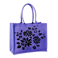 Promotion sac en coton imprimé personnalisé de haute qualité, sac en jute à la mode, sac en tissu hessien fabricant et exportation
